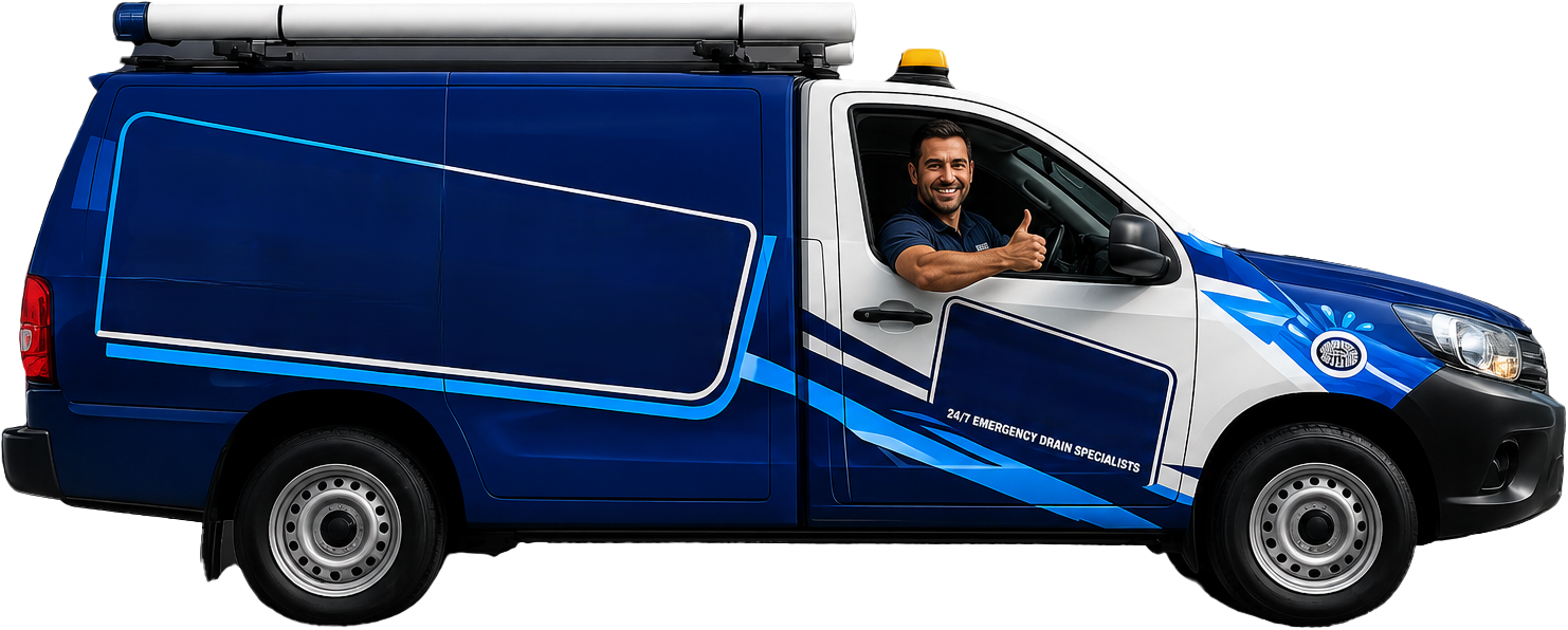 Petersham Blocked Drains service van